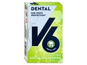 V6 Kaugummi Dental Green Tea Jasmine 24 g