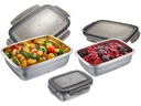 GEFU Vorratsdose Preppo 1.8 l, Silber