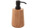 diaqua® Seifenspender Oak 450 ml, Schwarz/Braun