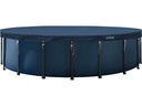 Intex Pool-Abdeckplane Allwetter-Deluxe 6.1 m x 20 cm, Dunkelblau