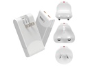 STEFFEN Reiseadapter World PD65W 2 x USB-C, Weiss