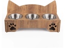Paws & Whiskers Futterbar mit Näpfe Apvm16