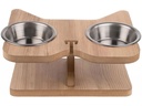 Paws & Whiskers Futterbar mit Näpfe Apvm3