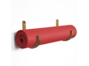 Woody Fashion Fitnessmatten-Wandhalterung Holz