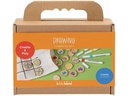 Creativ Company Kreativset Zeichnen, Memory-Spiel und Drei-in-einer-Reihe