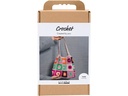 Creativ Company Bastelset - Häkeln, Tasche, Creme