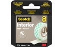 Scotch Montageband 19 mm x 1.3 m, Grün/Weiss