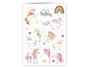 Cart Glückwunschkarte Einhorn Geburtstag 16.5 x 11.5 cm