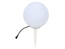 Schönenberger Gartenlicht Kugel ø 20 cm, 2.8W, 3000 K, Weiss-Opal