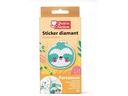 Graine Créative Bastelset Diamant-Mosaik Sticker-Set Faultier