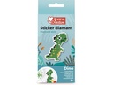 Graine Créative Bastelset Diamond Mosaik Sticker-Set Dinosaurier