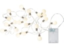 Star Trading Lichterkette Mini Glow Warmweiss, 20 LEDs, 300 cm