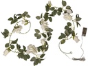 Star Trading Lichterkette Roza Weiss, 200 cm