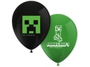 We fiesta Party Luftballon Minecraft Schwarz/Grün, 8 Stück