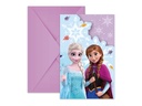 We fiesta Party Einladungskarte Frozen 6 Stück
