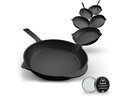 Gusskoenig Eingebrannte Mini-Bratpfanne 6 set