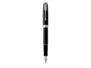 Parker Füllfederhalter Sonnet Black Matt/Silver Core