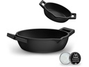 Gusskoenig Eingebrannte runde Mini-Pfanne 2 set