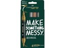 Faber-Castell Acrylmarker Multimark Set Metallic, Doppelspitze, 4 Stück
