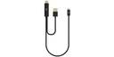 espresso Displays Kabel HDMI/USB Type-A - USB Type-C, 1 m