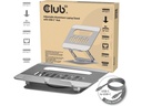Club 3D Laptop-Ständer CSV-2554 Grau mit Hub 17.3 "