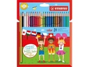 STABILO Color Farbstifte 24er Kartonetui