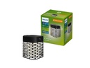 Philips Wandleuchte Solar Hara, 3.8W, 2700 K, 400 lm, Schwarz