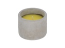 Esschert Design Citronella Kerze im Zement-Topf 1 Stück
