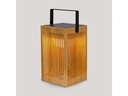 new Garden Okinawa Lantern kabellose, tragbare Laterne Braun