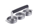 Westmark Burgerpresse Mini-Trio 8 cm