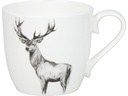 Könitz Kaffeebecher Hirsch 425 ml, 1 Stück, Weiss