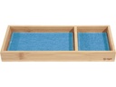 Sigel Zubehörablage Eyestyle, Bambus, 245 x 25 x 109 mm