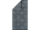 Cawö Duschtuch Ringel 80 x 150 cm, Schwarz/Weiss