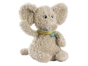 fehn Kuscheltier Bean Bag Elefant Plüsch / Velours, Beige, 14 cm