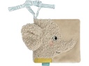fehn Stoffbuch Elefant Grau