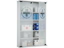 VCM Erste Hilfe Schrank Honula 91 x 60 x 17 cm, Weiss