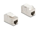 Delock Keystone-Modul Kupplung RJ45 Buchse zu RJ45 Buchse geschirmt