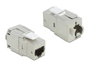 Delock Keystone-Modul LSA Leiste zu RJ45 Buchse Zink Druckguss