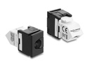 Delock Keystone-Modul RJ45 Buchse zu LSA 45°