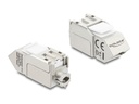 Delock Keystone-Modul RJ45 Buchse zu LSA Cat.6A 45° gewinkelt