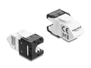 Delock Keystone-Modul RJ45 Buchse zu LSA Cat.6A 45° gewinkelt