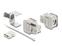 Delock Keystone-Modul RJ45 Buchse zu LSA geschirmt