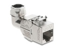 Delock Keystone-Modul RJ45 Buchse zu LSA Cat.6A 90° geschirmt