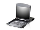 Aten KVM-Konsole KL1516AiM 16-Port Cat 5 Dual Rail LCD CH