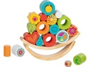 Goki Stapelspielzeug Balancierspiel Flowerloop 18 x 3.2 x 19 cm