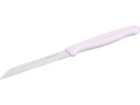 Fackelmann Gemüsemesser Gemüsemesser 12 cm, Pastellrosa