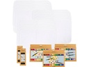 Creativ Company Stoff-Bastelset Tischset 30 x 45 cm, 30 Stück