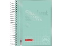Brunnen Notizheft Premium Colour Code A6, kariert, 120 Blatt, Mint