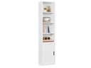 VASAGLE Regal Weiss, 31.8 x 24 x 175 cm