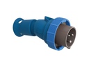 STEFFEN Palazzoli CEE Stecker 2LPE 16A 230 V 3P IP66 vernickelt